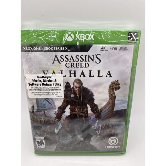 Assassin's Creed Valhalla - Microsoft Xbox One - Brand New Sealed - Picture 1 of 16